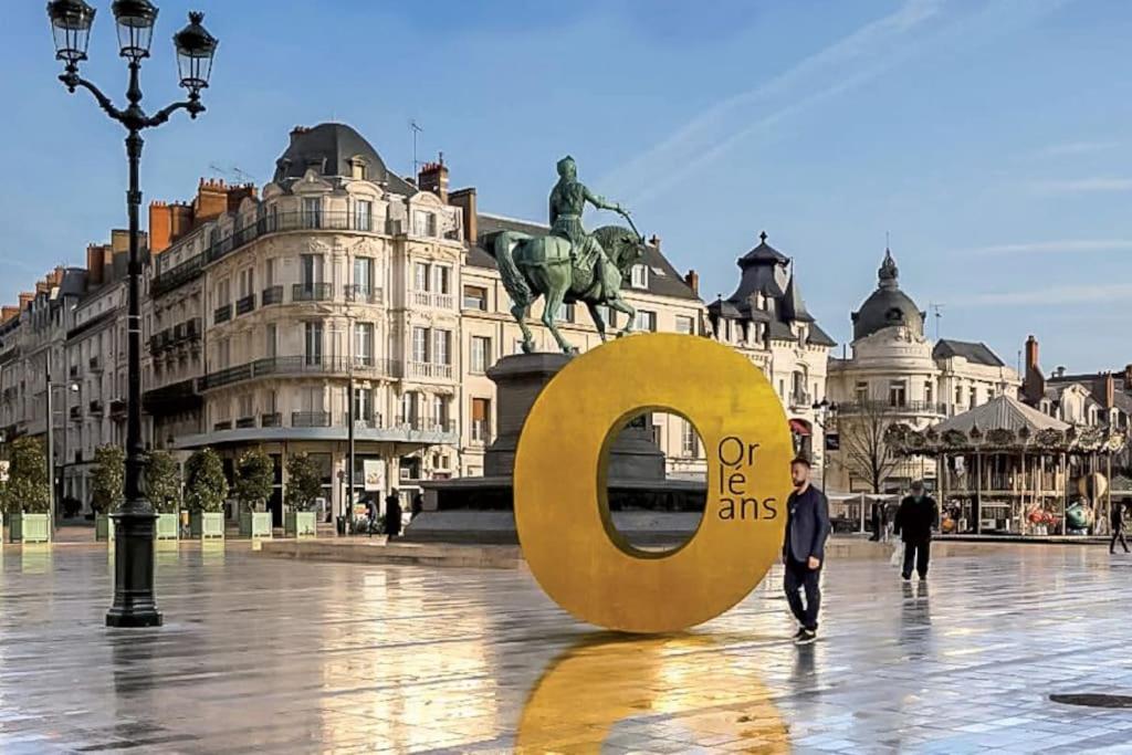 Appartamento Le Petit Meuble Hyper Centre Orléans Esterno foto